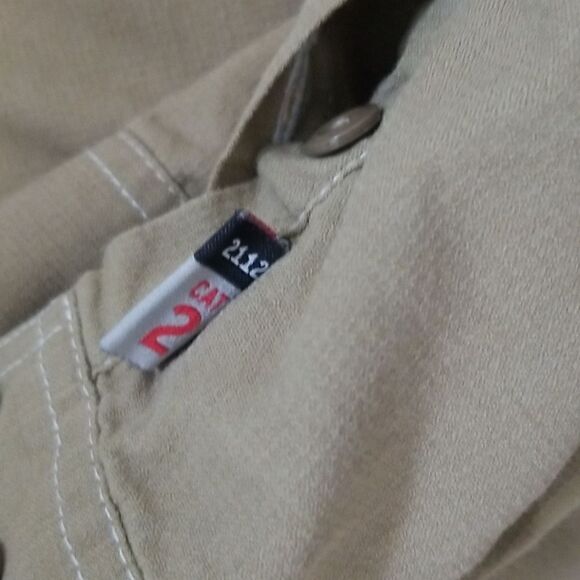 Carhartt® Men's FR Force Lightweight Button Down Size 4X tall - Picture 4 of 7